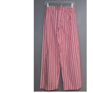 NEW Express Pink Striped Pajama Pants Size M